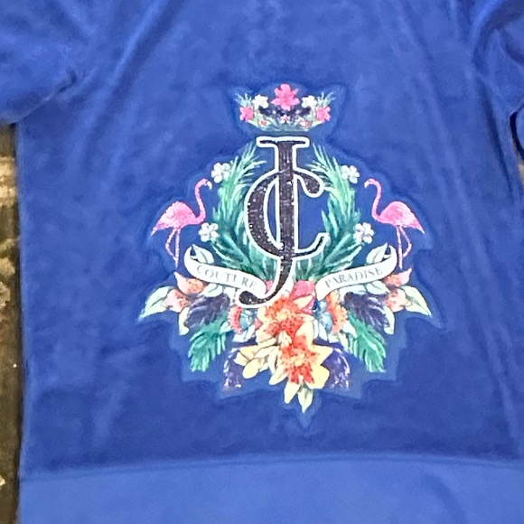 WOW POSHMARK - Authentic Juicy Couture Velour Embroidered Jacket - Picture 13 of 14